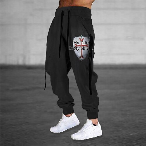 Men's Sweatpants Joggers Trousers Drawstring Elastic Waist 3D Print Graphic Prints Comfort Breathable Sports Outdoor Casual Daily Cotton Blend Streetwear Designer Black Micro-elastic
Men's Sweatpants Joggers Trousers Drawstring Elastic Waist 3D Print Graphic Prints Comfort Breathable Sports Outdoor Casual Daily Cotton Blend Streetwear Designer Black Micro-elastic
