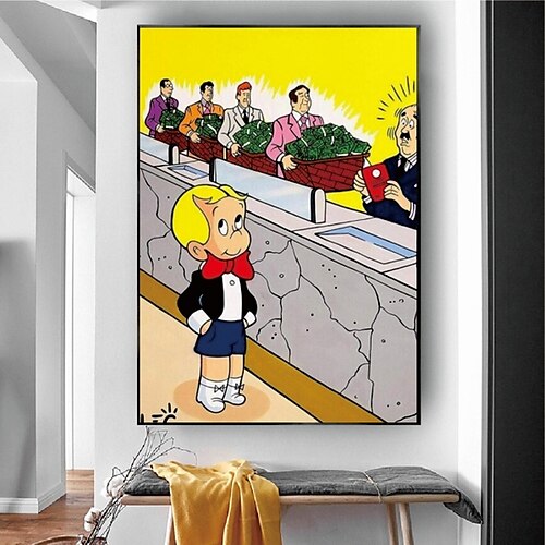 Handmade Hand Painted Oil Painting Monopoly Millionaire Money Street Art Canvas Painting Home Decoration Decor Rolled Canvas No Frame Unstretched
Handmade Hand Painted Oil Painting Monopoly Millionaire Money Street Art Canvas Painting Home Decoration Decor Rolled Canvas No Frame Unstretched