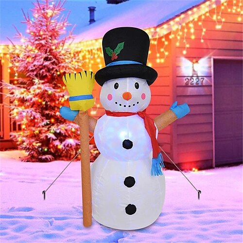Christmas Inflatable 1.2m Snowman Doll Outdoor Decorations LED Light Up Giant Party Toy New Year Christmas Ornament
Christmas Inflatable 1.2m Snowman Doll Outdoor Decorations LED Light Up Giant Party Toy New Year Christmas Ornament