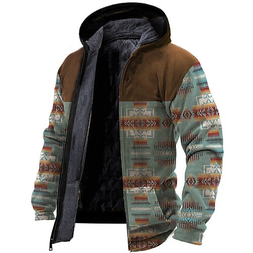Men's Fleece Jacket Full Zip Hoodie Fleece Hoodie Sherpa Jacket Light Blue Hooded Color Block Graphic Prints Zipper Print Sports Outdoor Daily Sports 3D Print Fleece Boho Streetwear Designer Winter
Men's Fleece Jacket Full Zip Hoodie Fleece Hoodie Sherpa Jacket Light Blue Hooded Color Block Graphic Prints Zipper Print Sports Outdoor Daily Sports 3D Print Fleece Boho Streetwear Designer Winter