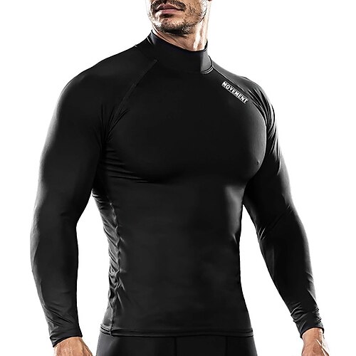 Men's T shirt Tee Solid Color Standing Collar Gray White Black Daily Sports Long Sleeve Clothing Apparel Sports Streetwear Casual
Men's T shirt Tee Solid Color Standing Collar Gray White Black Daily Sports Long Sleeve Clothing Apparel Sports Streetwear Casual