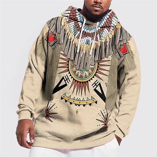Men's Plus Size Pullover Hoodie Sweatshirt Big and Tall 3D Print Hooded Long Sleeve Spring & Fall Basic Fashion Streetwear Comfortable Daily Wear Vacation Tops
Men's Plus Size Pullover Hoodie Sweatshirt Big and Tall 3D Print Hooded Long Sleeve Spring & Fall Basic Fashion Streetwear Comfortable Daily Wear Vacation Tops