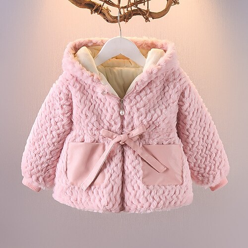 Toddler Girls' Faux Fur Coat Solid Color Fashion School Coat Outerwear 3-7 Years Winter Pink Red Beige
Toddler Girls' Faux Fur Coat Solid Color Fashion School Coat Outerwear 3-7 Years Winter Pink Red Beige