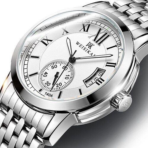 Explosion-Style Authentic Wysky 140a Waterproof Fashion Men'S Mechanical Watch Luminous Calendar Small Three Needle Steel Band Real Nail Watch Men
Explosion-Style Authentic Wysky 140a Waterproof Fashion Men'S Mechanical Watch Luminous Calendar Small Three Needle Steel Band Real Nail Watch Men