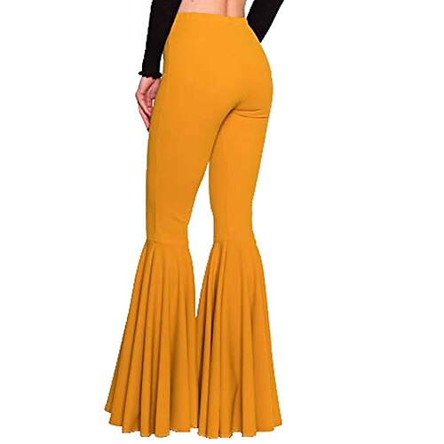 Men's Pants Trousers Bell Bottom fluorescent yellow Black Pink Fashion Casual Daily Wide Leg Full Length Comfort Plain S M L XL 2XL
Men's Pants Trousers Bell Bottom fluorescent yellow Black Pink Fashion Casual Daily Wide Leg Full Length Comfort Plain S M L XL 2XL