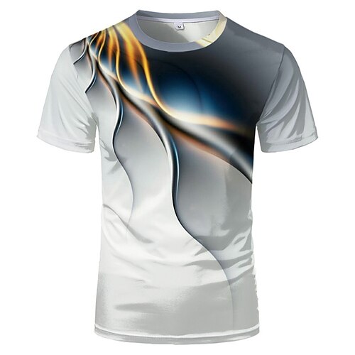 Men's T shirt Tee Graphic Prints Crew Neck Gray 3D Print Outdoor Street Short Sleeve Print Clothing Apparel Sports Designer Casual / Summer
Men's T shirt Tee Graphic Prints Crew Neck Gray 3D Print Outdoor Street Short Sleeve Print Clothing Apparel Sports Designer Casual / Summer