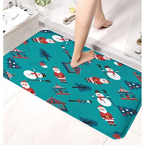 Christmas Bath Mat Rubber Super Absorbent Toilet Door Quick-Drying Foot Mat Entry Door Mat Christmas Decor Non-Slip Mat
Christmas Bath Mat Rubber Super Absorbent Toilet Door Quick-Drying Foot Mat Entry Door Mat Christmas Decor Non-Slip Mat