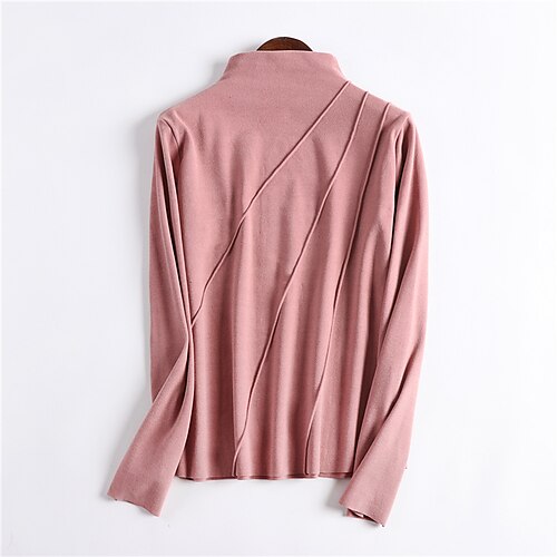 Women's Plus Size Tops Blouse Plain Long Sleeve High Neck Casual Daily Going out Acrylic Winter Fall Green Pink
Women's Plus Size Tops Blouse Plain Long Sleeve High Neck Casual Daily Going out Acrylic Winter Fall Green Pink