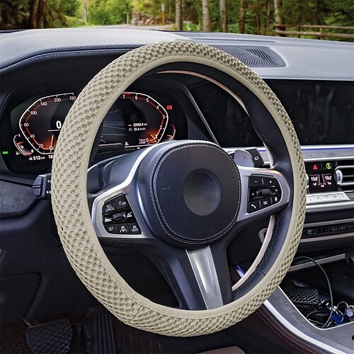 Amiss Car Stretch Elastic Steering Wheel Cover Car Interior Accessories Women Men Cute Western Steering Wheel Buddy for Car Breathable Microfiber Ice Silk Anti-Slip Odorless Easy Carry
Amiss Car Stretch Elastic Steering Wheel Cover Car Interior Accessories Women Men Cute Western Steering Wheel Buddy for Car Breathable Microfiber Ice Silk Anti-Slip Odorless Easy Carry