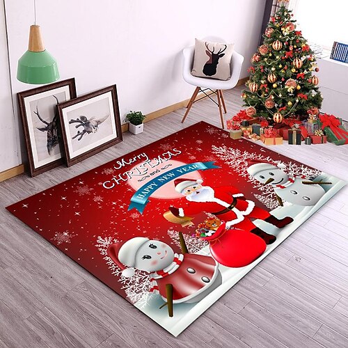 Christmas Bedroom Area Rug Floor Mat Decorated Carpet Coffee Table Living Room Floor Mat Christmas Atmosphere Festive Carpet
Christmas Bedroom Area Rug Floor Mat Decorated Carpet Coffee Table Living Room Floor Mat Christmas Atmosphere Festive Carpet