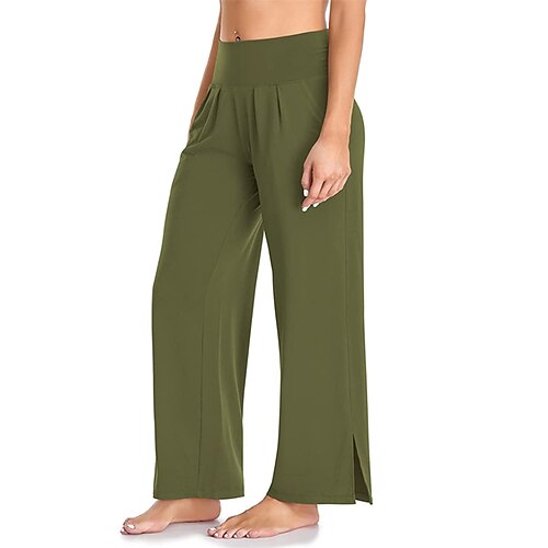 Women's Wide Leg Pants Trousers claret Green Black Fashion Casual Daily Wide Leg Full Length Comfort Solid Colored S M L XL
Women's Wide Leg Pants Trousers claret Green Black Fashion Casual Daily Wide Leg Full Length Comfort Solid Colored S M L XL