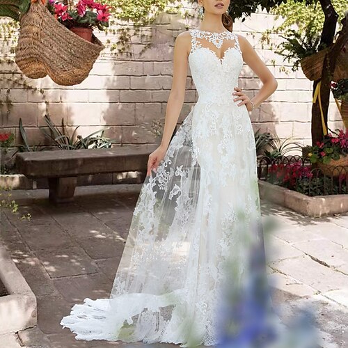 Fidanzamento Da cerimonia Abiti da sposa Strascico di corte Linea-A Senza maniche Con decorazione gioiello Tulle Con Con applique 2023 Abiti da sposa
Fidanzamento Da cerimonia Abiti da sposa Strascico di corte Linea-A Senza maniche Con decorazione gioiello Tulle Con Con applique 2023 Abiti da sposa