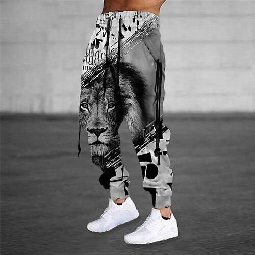 Men's Sweatpants Joggers Trousers Drawstring Elastic Waist 3D Print Graphic Prints Comfort Breathable Sports Outdoor Casual Daily Cotton Blend Terry Streetwear Designer Brown Gray Micro-elastic
Men's Sweatpants Joggers Trousers Drawstring Elastic Waist 3D Print Graphic Prints Comfort Breathable Sports Outdoor Casual Daily Cotton Blend Terry Streetwear Designer Brown Gray Micro-elastic
