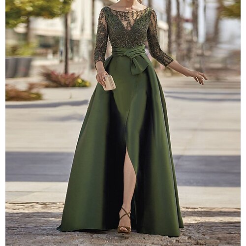 Women's Party Dress Swing Dress Long Dress Maxi Dress Green 3/4 Length Sleeve Print Ruched Embroidered Split Winter Fall Crew Neck Stylish Modern Party 2022 S M L XL XXL 3XL
Women's Party Dress Swing Dress Long Dress Maxi Dress Green 3/4 Length Sleeve Print Ruched Embroidered Split Winter Fall Crew Neck Stylish Modern Party 2022 S M L XL XXL 3XL