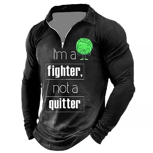 Men's Collar Polo Shirt Golf Shirt Letter Turndown Green Blue Gray Black 3D Print Outdoor Street Long Sleeve Zipper Print Clothing Apparel Fashion Designer Casual Breathable
Men's Collar Polo Shirt Golf Shirt Letter Turndown Green Blue Gray Black 3D Print Outdoor Street Long Sleeve Zipper Print Clothing Apparel Fashion Designer Casual Breathable