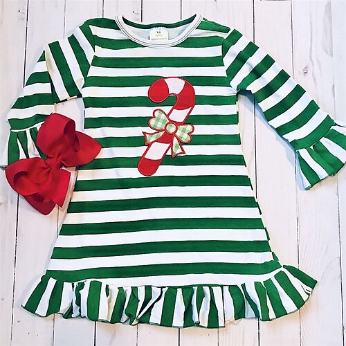 Kids Girls' Ugly Christmas Dress Plaid A Line Dress Above Knee Dress Christmas Gifts Cotton Long Sleeve Fashion Dress 3-7 Years Winter Green Black Red
Kids Girls' Ugly Christmas Dress Plaid A Line Dress Above Knee Dress Christmas Gifts Cotton Long Sleeve Fashion Dress 3-7 Years Winter Green Black Red
