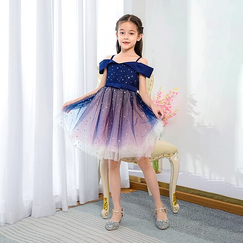 Toddler Girls' Party Dress Star A Line Dress Knee-length Dress Performance Mesh Sleeveless Active Dress 3-7 Years Spring Purple / Cute / Patchwork / Summer
Toddler Girls' Party Dress Star A Line Dress Knee-length Dress Performance Mesh Sleeveless Active Dress 3-7 Years Spring Purple / Cute / Patchwork / Summer