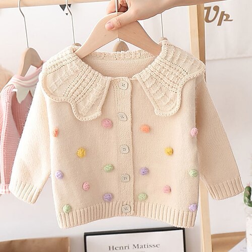 Kids Girls' Coat Outerwear Polka Dot Long Sleeve Coat Daily Cotton Active Cute Purple Pink Beige Winter Fall 2-6 Years
Kids Girls' Coat Outerwear Polka Dot Long Sleeve Coat Daily Cotton Active Cute Purple Pink Beige Winter Fall 2-6 Years