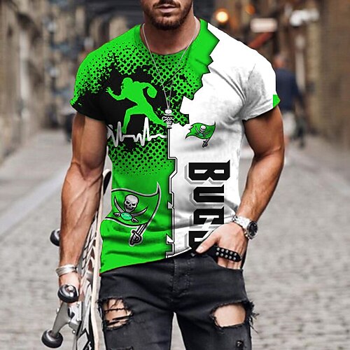 Men's T shirt Tee Letter Graphic Prints Crew Neck Green Purple Red 3D Print World Cup Outdoor Street Short Sleeve Print Clothing Apparel Sports Designer Casual / Summer
Men's T shirt Tee Letter Graphic Prints Crew Neck Green Purple Red 3D Print World Cup Outdoor Street Short Sleeve Print Clothing Apparel Sports Designer Casual / Summer