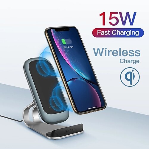 15W Qi Wireless Charger Fast Charging Station Phone Holder for iPhone 13 X 8 XR Samsung S9 Xiaomi
15W Qi Wireless Charger Fast Charging Station Phone Holder for iPhone 13 X 8 XR Samsung S9 Xiaomi