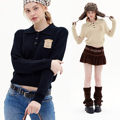 Spicy Girls Punk & Gothic Y2K Year 2000 Knit / Cutsew Masquerade Women's Japanese Cosplay Costumes Beige / Black
Spicy Girls Punk & Gothic Y2K Year 2000 Knit / Cutsew Masquerade Women's Japanese Cosplay Costumes Beige / Black