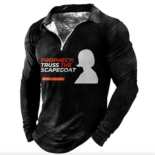 Men's Collar Polo Shirt Golf Shirt Letter Turndown Blue Black 3D Print Outdoor Street Long Sleeve Zipper Print Clothing Apparel Fashion Designer Casual Breathable
Men's Collar Polo Shirt Golf Shirt Letter Turndown Blue Black 3D Print Outdoor Street Long Sleeve Zipper Print Clothing Apparel Fashion Designer Casual Breathable