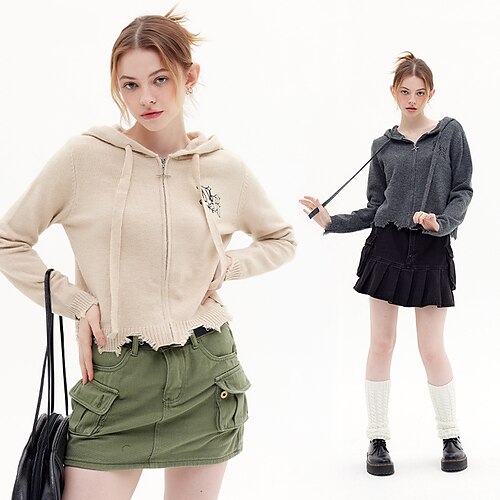 Spicy Girls Punk & Gothic Y2K Year 2000 Knit / Cutsew Masquerade Women's Japanese Cosplay Costumes Beige / Gray / Black / Top
Spicy Girls Punk & Gothic Y2K Year 2000 Knit / Cutsew Masquerade Women's Japanese Cosplay Costumes Beige / Gray / Black / Top