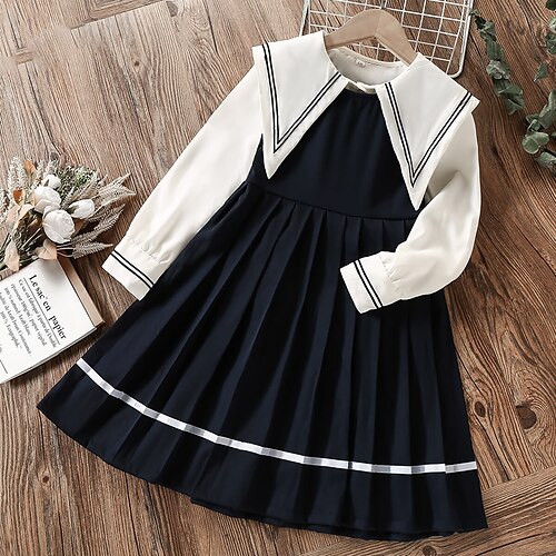 Kids Girls' Dress Suits 2 Pieces Long Sleeve White Solid Color Ruched School Cute Daily Tunic Knee-length 7-13 Years
Kids Girls' Dress Suits 2 Pieces Long Sleeve White Solid Color Ruched School Cute Daily Tunic Knee-length 7-13 Years
