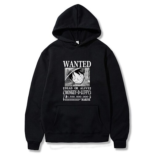 Inspired by One Piece Monkey D. Luffy Hoodie Anime 100% Polyester Anime Front Pocket Graphic Hoodie For Men's / Women's / Couple's
Inspired by One Piece Monkey D. Luffy Hoodie Anime 100% Polyester Anime Front Pocket Graphic Hoodie For Men's / Women's / Couple's
