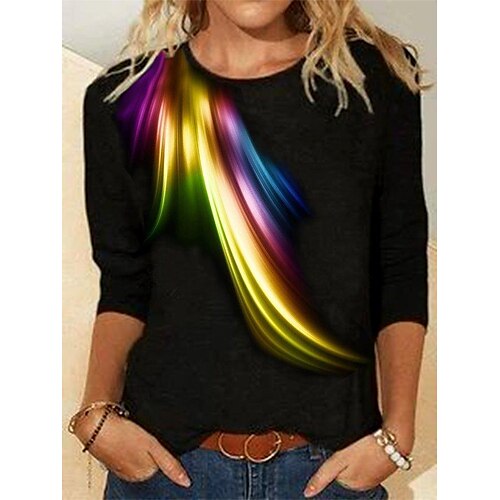 2022 foreign trade cross-border new women's clothing casual round neck long-sleeved pullover loose digital printing women's top t-shirt
2022 foreign trade cross-border new women's clothing casual round neck long-sleeved pullover loose digital printing women's top t-shirt