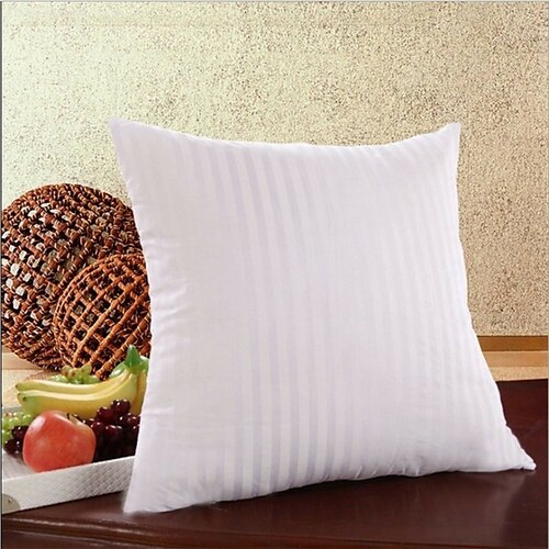 Pack of 2 Pillow Inserts Striped Pattern for Decorative Cushion Bed Couch Sofa White Decorative Fits for 50x50cm Pillow Cover
Pack of 2 Pillow Inserts Striped Pattern for Decorative Cushion Bed Couch Sofa White Decorative Fits for 50x50cm Pillow Cover