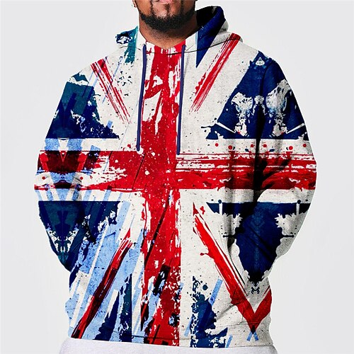 Men's Plus Size Pullover Hoodie Sweatshirt Big and Tall 3D Print Hooded Long Sleeve Spring & Fall Basic Fashion Streetwear Comfortable Daily Wear Vacation Tops
Men's Plus Size Pullover Hoodie Sweatshirt Big and Tall 3D Print Hooded Long Sleeve Spring & Fall Basic Fashion Streetwear Comfortable Daily Wear Vacation Tops