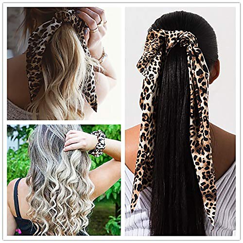 6 Pack Leopard Print Big Scrunchies for Hair Long Scrunchies Hair Scarf Polka Dot Snake Skin Solid Color Elastic Hair Bands Rope Scrunchy Bun Hair Ties Bobbles Ponytail Holder for Women
6 Pack Leopard Print Big Scrunchies for Hair Long Scrunchies Hair Scarf Polka Dot Snake Skin Solid Color Elastic Hair Bands Rope Scrunchy Bun Hair Ties Bobbles Ponytail Holder for Women
