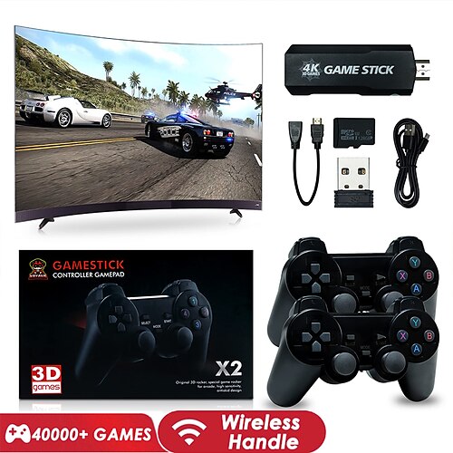 gd10 retro tv console di gioco 4k 60fps hd uscita hdmi tv a latenza ultra bassa game stick 2.4g dual maniglie portatile console di gioco per la casa
gd10 retro tv console di gioco 4k 60fps hd uscita hdmi tv a latenza ultra bassa game stick 2.4g dual maniglie portatile console di gioco per la casa