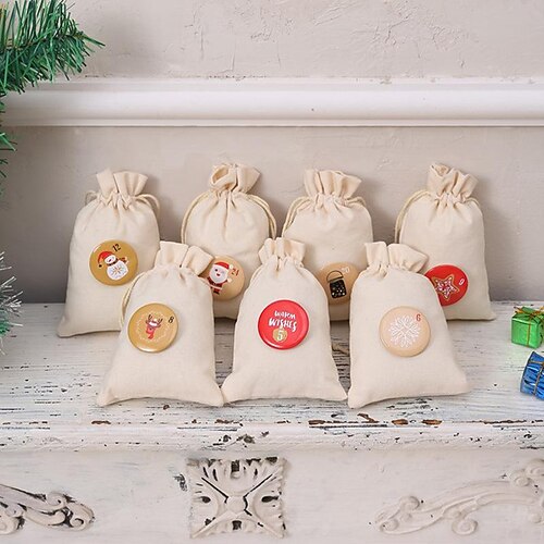 Christmas Ornaments Christmas Advent Calendar 24 Badges Set Brooch New Gift Bag Tags
Christmas Ornaments Christmas Advent Calendar 24 Badges Set Brooch New Gift Bag Tags