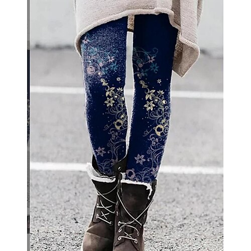 Dame Strømpebukser Leggins Termisk Undertøj Gul Vin Navyblå Mode Afslappet / Hverdag Trykt mønster Elastisk Fuld længde Hold Varm Grafisk S M L XL 2XL / Tynd
Dame Strømpebukser Leggins Termisk Undertøj Gul Vin Navyblå Mode Afslappet / Hverdag Trykt mønster Elastisk Fuld længde Hold Varm Grafisk S M L XL 2XL / Tynd