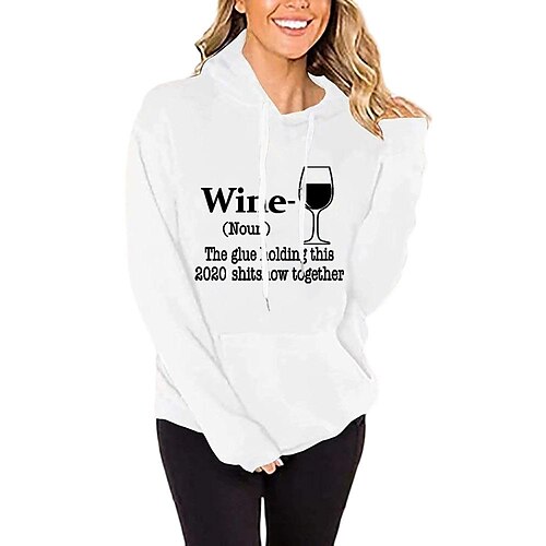 Women's Hoodie Sweatshirt Pullover Basic Front Pocket claret Green Black Graphic Street Hoodie Long Sleeve S M L XL 2XL
Women's Hoodie Sweatshirt Pullover Basic Front Pocket claret Green Black Graphic Street Hoodie Long Sleeve S M L XL 2XL