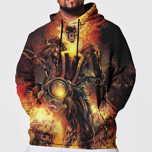 Men's Plus Size Pullover Hoodie Sweatshirt Big and Tall 3D Print Hooded Long Sleeve Spring & Fall Basic Fashion Streetwear Comfortable Daily Wear Vacation Tops
Men's Plus Size Pullover Hoodie Sweatshirt Big and Tall 3D Print Hooded Long Sleeve Spring & Fall Basic Fashion Streetwear Comfortable Daily Wear Vacation Tops