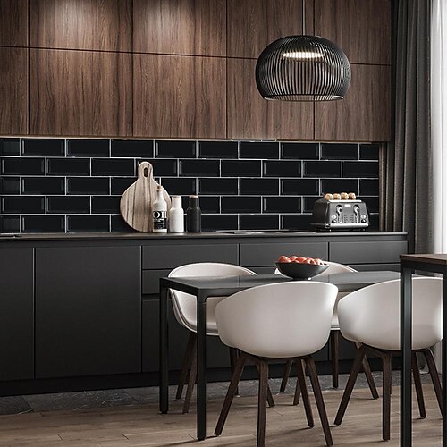 Black Brick Wallpaper Peel and Stick Wallpaper Removable Pvc/Vinyl Self Adhesive 10x20cmx10pcs/3.94x7.84inchx10pcs
Black Brick Wallpaper Peel and Stick Wallpaper Removable Pvc/Vinyl Self Adhesive 10x20cmx10pcs/3.94x7.84inchx10pcs