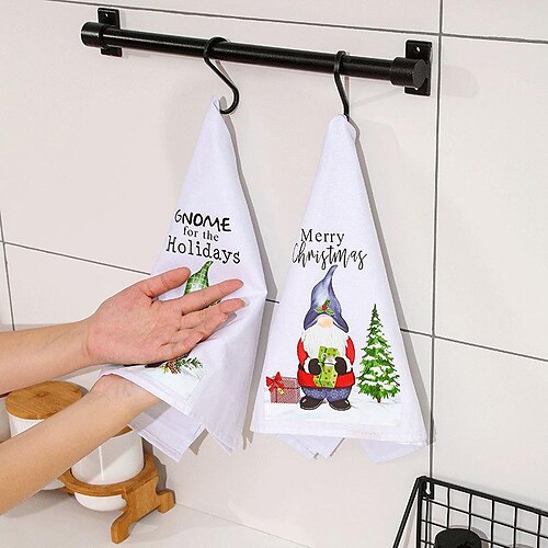 Christmas Hand Towels, Towels Dish Towels, Kitchen Supplies Christmas Decorations for Dining Room and Christmas Party
Christmas Hand Towels, Towels Dish Towels, Kitchen Supplies Christmas Decorations for Dining Room and Christmas Party
