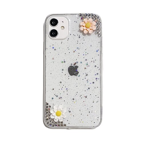 Phone Case For Apple Back Cover iPhone 13 Pro Max 12 Mini 11 X XR XS Max 8 7 Rhinestone Glitter Shine Soft Edges Transparent Glitter Shine TPU
Phone Case For Apple Back Cover iPhone 13 Pro Max 12 Mini 11 X XR XS Max 8 7 Rhinestone Glitter Shine Soft Edges Transparent Glitter Shine TPU