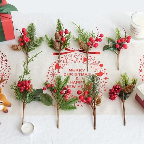 8PCS Christmas Decoration Red Fruit Simulation Berry Simulation Fruit Holiday Party Supplies 14-22CM
8PCS Christmas Decoration Red Fruit Simulation Berry Simulation Fruit Holiday Party Supplies 14-22CM