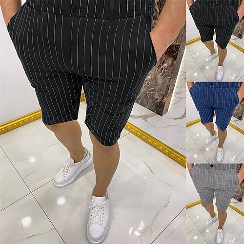 Men's Chino Shorts Bermuda shorts Work Shorts Pocket Lines / Waves Comfort Soft Short Daily Holiday Streetwear Stylish Simple Black Blue Micro-elastic
Men's Chino Shorts Bermuda shorts Work Shorts Pocket Lines / Waves Comfort Soft Short Daily Holiday Streetwear Stylish Simple Black Blue Micro-elastic