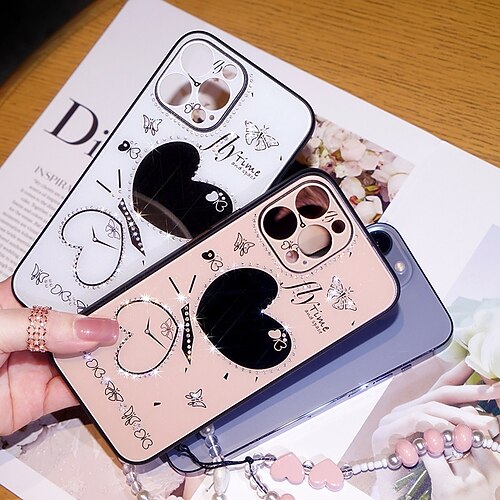 Phone Case For Apple Back Cover iPhone 14 Pro Max 13 12 11 Pro Max Mini X XR XS 8 7 Plus Rhinestone Plating Mirror Heart Glitter Shine Christmas Acrylic
Phone Case For Apple Back Cover iPhone 14 Pro Max 13 12 11 Pro Max Mini X XR XS 8 7 Plus Rhinestone Plating Mirror Heart Glitter Shine Christmas Acrylic