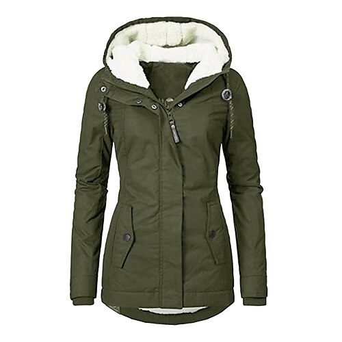 Dame Sherpa jakke Bekvem Gate Avslappet Daglig Fritid / hverdag Glidelås Knapp Lomme Åpen Forside Aftæpning Fritid Gate stil Helfarge Normal Yttertøy Langermet Vinter Høst Grønn S M L XL XXL 3XL
Dame Sherpa jakke Bekvem Gate Avslappet Daglig Fritid / hverdag Glidelås Knapp Lomme Åpen Forside Aftæpning Fritid Gate stil Helfarge Normal Yttertøy Langermet Vinter Høst Grønn S M L XL XXL 3XL