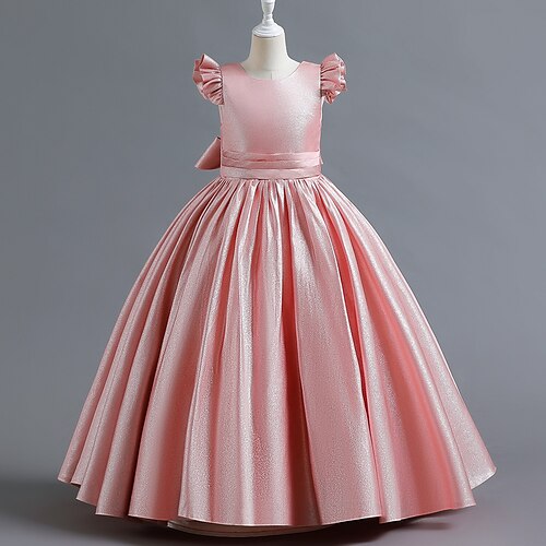 Kids Girls' Party Dress Solid Color Maxi Dress Wedding Ruched Sleeveless Adorable Dress 4-13 Years Fall Purple Pink / Spring / Summer / Sweet
Kids Girls' Party Dress Solid Color Maxi Dress Wedding Ruched Sleeveless Adorable Dress 4-13 Years Fall Purple Pink / Spring / Summer / Sweet