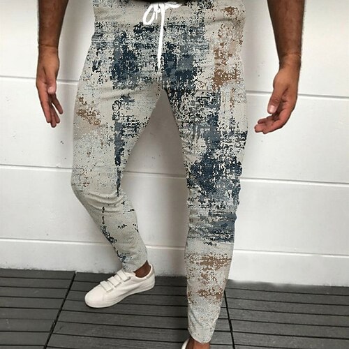 Men's Joggers Trousers Casual Pants Drawstring Elastic Waist 3D Print Graphic Prints Comfort Casual Daily Streetwear Basic Fashion Khaki Gray Micro-elastic / Elasticity
Men's Joggers Trousers Casual Pants Drawstring Elastic Waist 3D Print Graphic Prints Comfort Casual Daily Streetwear Basic Fashion Khaki Gray Micro-elastic / Elasticity