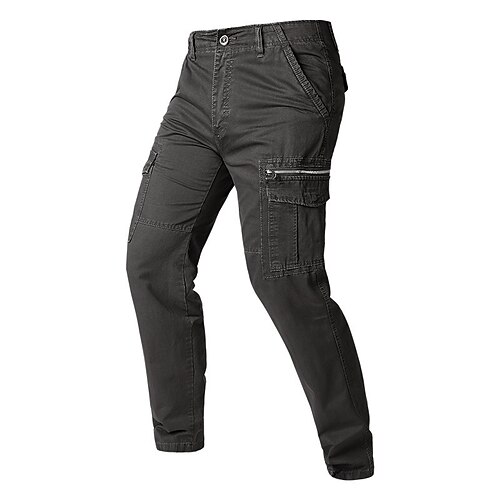 Men's Cargo Pants Trousers Work Pants Multi Pocket Solid Colored Comfort Breathable Casual Daily Streetwear Cotton Blend Sports Fashion ArmyGreen Black Micro-elastic
Men's Cargo Pants Trousers Work Pants Multi Pocket Solid Colored Comfort Breathable Casual Daily Streetwear Cotton Blend Sports Fashion ArmyGreen Black Micro-elastic