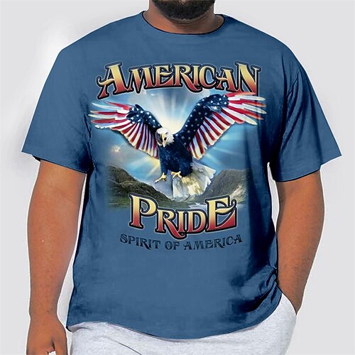 Men's Plus Size T shirt Tee Big and Tall Graphic Crew Neck Short Sleeve Spring & Summer Basic Fashion Streetwear Comfortable Casual Sports Tops
Men's Plus Size T shirt Tee Big and Tall Graphic Crew Neck Short Sleeve Spring & Summer Basic Fashion Streetwear Comfortable Casual Sports Tops