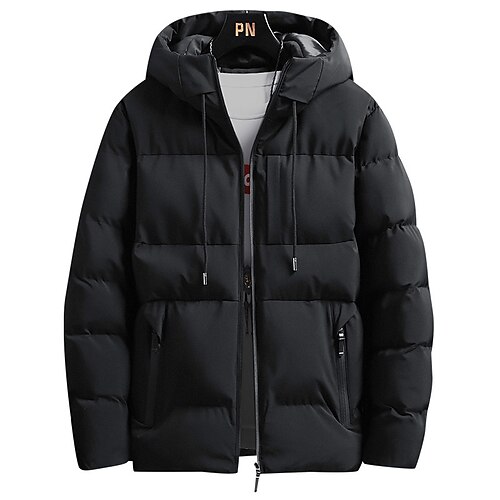 Men's Puffer Jacket Quilted Jacket Outdoor Casual Date Casual Daily Office & Career Solid / Plain Color Outerwear Clothing Apparel Black Navy Blue Gray
Men's Puffer Jacket Quilted Jacket Outdoor Casual Date Casual Daily Office & Career Solid / Plain Color Outerwear Clothing Apparel Black Navy Blue Gray